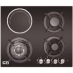 Import 3 Gas Burners with 1 Electric Burner Built-in Gas Hob from chinese wholesale supplier and manufacturer