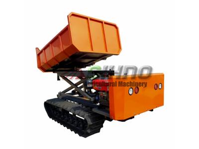 Import 3 Tons 5T Mini Crawler Dumper Rubber Track All-Terrain Transporter from chinese wholesale supplier and manufacturer