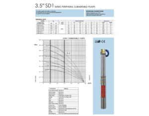 Import 3.5SD1 PERIPHERAL SUBMERSIBLE PUMPS from chinese wholesale supplier and manufacturer