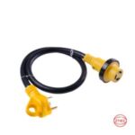 Import 30A RV cord with twist lock and indicator from chinese wholesale supplier and manufacturer