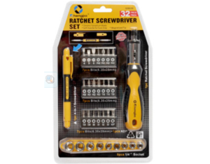 Import 32pcs Ratchet Screwdriver Set from chinese wholesale supplier and manufacturer