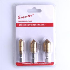 Import 3pcs Hex shank countersinks set from chinese wholesale supplier and manufacturer