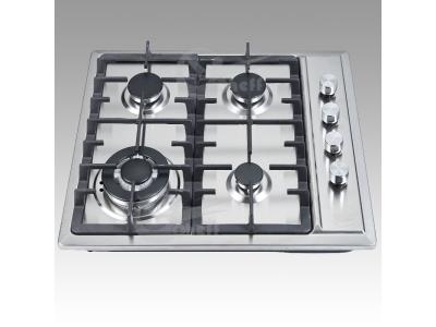 Import 4 burner sabaf blue flame gas hob stainless steel from chinese wholesale supplier and manufacturer