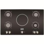 Import 4 Gas burner +1 Hotplate Built-in HOB from chinese wholesale supplier and manufacturer
