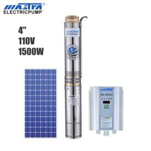 Import 4 submersible pump 110v 1500w solar DC water pump system from chinese wholesale supplier and manufacturer
