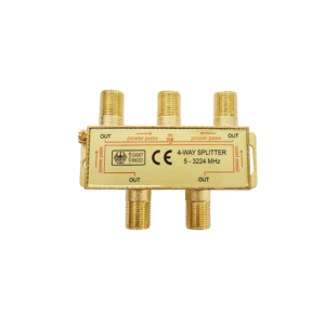 Import 4 WAYS 10-3224MHz Satellite Splitters from chinese wholesale supplier and manufacturer