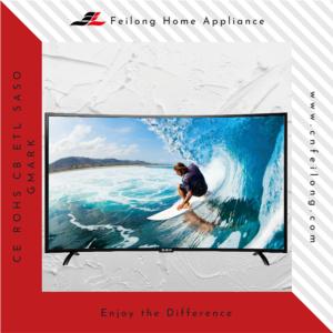 Import 43inch Curve FHD SMART DVB-T2 DVB-S2 ISDB-T ATSC LED TV from chinese wholesale supplier and manufacturer