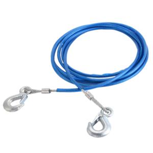 Import 4M 5 Tons Steel Wire Trailer Car Emergency Towing Rope from chinese wholesale supplier and manufacturer