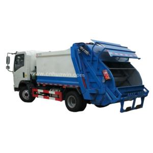 Import 4X2 garbage compactor truck from chinese wholesale supplier and manufacturer