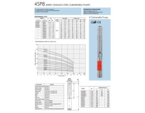 Import 4＂SP8 SS pumps from chinese wholesale supplier and manufacturer