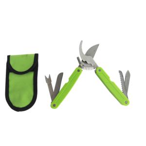 Import 5 in 1 folding pocket garden multi-tool from chinese wholesale supplier and manufacturer