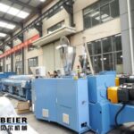 Import 50-160mm PVC pipe extrusion line from chinese wholesale supplier and manufacturer
