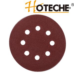 Import 50PCS 125MM ALUMINUM OXIDE SANDING DISC W/VELCRO from chinese wholesale supplier and manufacturer