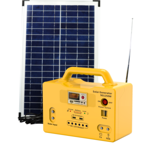 Import 50W solar power generation system solar generator home outdoor lighting from chinese wholesale supplier and manufacturer