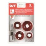 Import 5PCS CARBON STEEL HOLE SAWS from chinese wholesale supplier and manufacturer