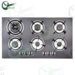 Import 6 Burner glass built-in gas hob from chinese wholesale supplier and manufacturer