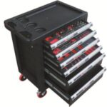Import 6 DRAWER TOOL CABINET WITH 156PCS TOOL SET HIGH QUALITY TOOL TROLLEY TOOL SET from chinese wholesale supplier and manufacturer