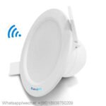 Import 6.0 inch 10W 155mm Cutout Retrofit Auto On Off Recessed Microwave Motion Sensor LED Downlight for Porch Corridor Hallway from chinese wholesale supplier and manufacturer