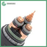Import 6.35/11kV 3C XLPE MV Power Cable CU SWA Armoured U/G Underground Electric from chinese wholesale supplier and manufacturer
