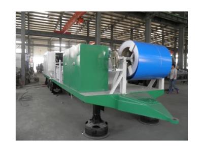 Import 600-305 Complete Hydraulic Arch Metal Sheet Roofing Roll Forming Machine from chinese wholesale supplier and manufacturer