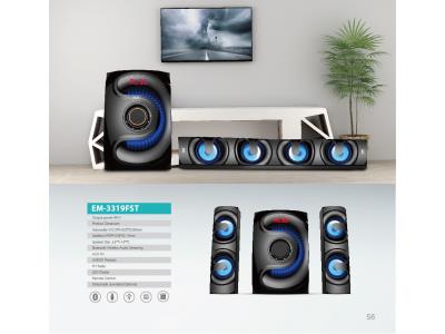 Import 60W Sound Bars with Bluetooth AUX IN USB/SD Playback FM Radio LED Display Remote Control from chinese wholesale supplier and manufacturer