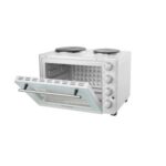 Import 65Liters big size electric oven with 2 hotplates from chinese wholesale supplier and manufacturer