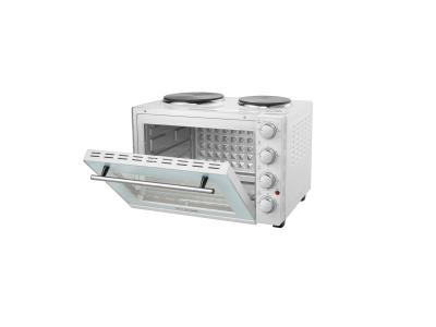 Import 65Liters big size electric oven with 2 hotplates from chinese wholesale supplier and manufacturer