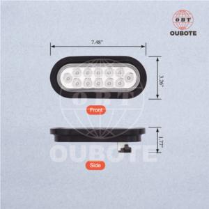 Import 6‘’LED OVAL DUAL FUNCTION TRUCK LIGHT from chinese wholesale supplier and manufacturer