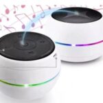 Import 7-color RGB light Mini Bluetooth speaker from chinese wholesale supplier and manufacturer