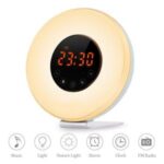 Import 7 Colors 6 nature sounds sunrise sunset adjutable volume brightness wake up alarm clock from chinese wholesale supplier and manufacturer