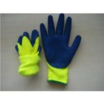 Import 7gauge Hi-viz terry loop acrylic brushed liner crinkle latex palm coated from chinese wholesale supplier and manufacturer