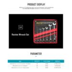 Import 7pcs ratchet wrench set from chinese wholesale supplier and manufacturer