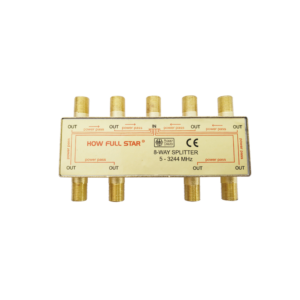 Import 8 WAYS 10-3224MHz Satellite Splitters from chinese wholesale supplier and manufacturer