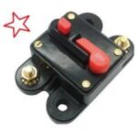 Import 80 Amp Fuse DROK DC 24V 80A Manual Reset Circuit Breaker Trolling Motor Auto Car Marine Boat Audio Stereo Video Inline Fuse Inverter Power Surge Current Overload Protector from chinese wholesale supplier and manufacturer