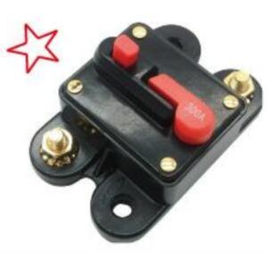 Import 80 Amp Fuse DROK DC 24V 80A Manual Reset Circuit Breaker Trolling Motor Auto Car Marine Boat Audio Stereo Video Inline Fuse Inverter Power Surge Current Overload Protector from chinese wholesale supplier and manufacturer