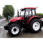 Import 80HP Wheel tractor from chinese wholesale supplier and manufacturer