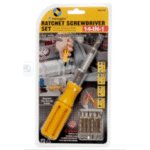 Import 8pcs Ratchet Screwdriver Set from chinese wholesale supplier and manufacturer