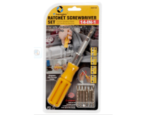 Import 8pcs Ratchet Screwdriver Set from chinese wholesale supplier and manufacturer
