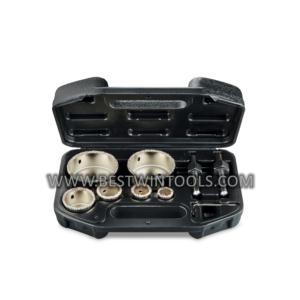 Import 9 pcs Carbide Hole Saw Set from chinese wholesale supplier and manufacturer