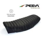 Import A7 New BLACK Brat Long-Flat Cafe Racer Seat Retro Locomotive Refit Motorcycle Seat Leather from chinese wholesale supplier and manufacturer