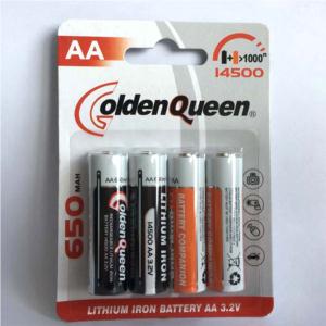 Import AA 14500 Lithium Iron Battery Blister from chinese wholesale supplier and manufacturer