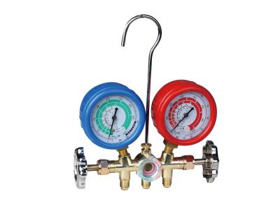 Import AC 2-way manifold gauge with sightglass from chinese wholesale supplier and manufacturer
