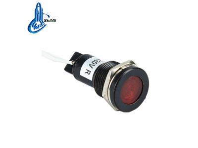 Import AD22C-10D/L 10mm black led signal lamp light indicator lamp with wire from chinese wholesale supplier and manufacturer
