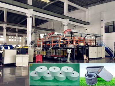 Import AF-1600mm PP Melt Blown PP Non Woven Fabric Machine , Capacity: 1500kgs per day from chinese wholesale supplier and manufacturer