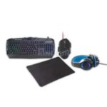 Import All in one PC LED gaming computer accessory set keyboard + headphone + mouse + mouse pad from chinese wholesale supplier and manufacturer