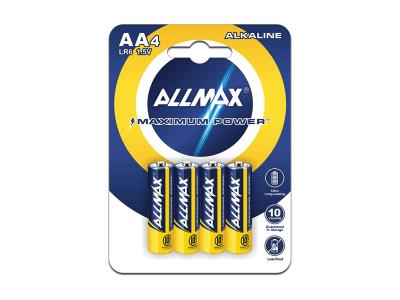 Import ALLMAX Alkaline Dry Battery Size AA from chinese wholesale supplier and manufacturer