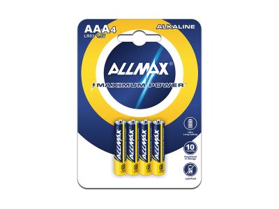 Import ALLMAX Alkaline Dry Battery Size AAA from chinese wholesale supplier and manufacturer