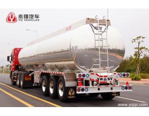 Import Aluminum Fuel Tank Semi-Trailer with 3 axles from chinese wholesale supplier and manufacturer