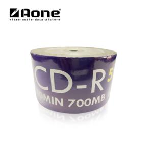 Import Aone Recordable high quality CD-R 50pcs shrink wrap from chinese wholesale supplier and manufacturer