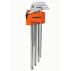 Import AONENG hand tools ball end hex key allen wrench set from chinese wholesale supplier and manufacturer